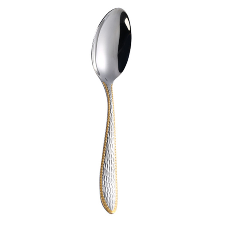 cuillère à dîner plaquée or