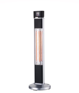 Riscaldamento silenzioso 2000W telecomando 24 ore Timer tubo in fibra di carbonio riscaldamento dorato riscaldatore a infrarossi - Product Image 1
