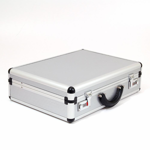 专业银铝公文包商务便携式可锁空铝硬工具盒带手柄 - Product Image 5