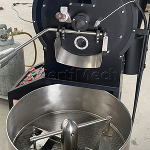 低成本30千克PLC焙烧机咖啡豆和可可面粉厂加工35kgplc - Product Image 6