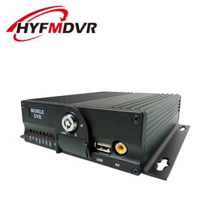 HYF Dual SD Card MDVR System 4CH Mobile Digital Video <strong>Recorder</strong> for Trailer Truck Bus Taxi Support GPS 4G WIFI Network Monitor - Product Image 3