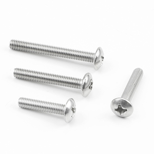 Nickel Plated Carbon Steel Cross Recessed Truss Head Machine <strong>Screw</strong> M2 M2.5 M3 M3.5 M4 M5 M6 Phillips Mushroom Head Machine <strong>Screw</strong>