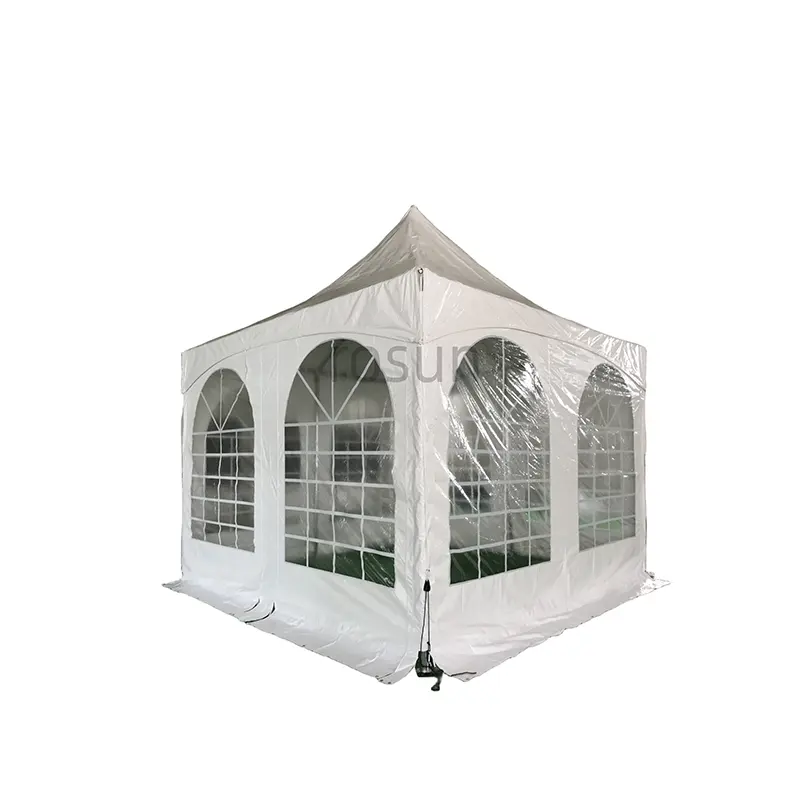 Rosun barraca pop-up para eventos ao ar livre, barraca de pagode 4x4m 5x5m 6x6m 8x8m 9x9m