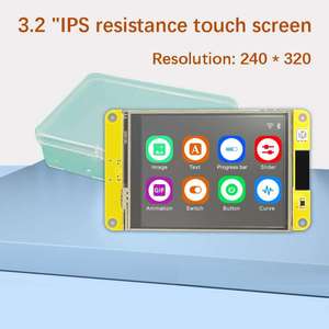 ESP32 LVGL WIFI-und Bluetooth-Entwicklungs platine 3,2 "240*320 IPS-Smart-Display 3,2-Zoll-IPS-LCD-TFT-Modul Touch für Arduino
