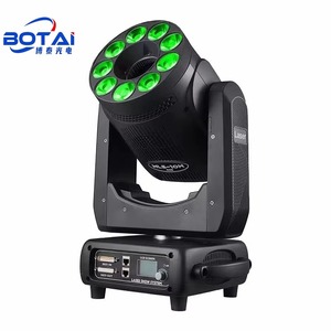 BOTAI 5 Вт/10 Вт RGB движущийся головной свет со светодиодным кольцом, активная и автоматическая программа для освещения сцены DJs - Product Image 3