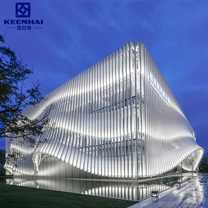 Keenhai Building Ventilated Mounting <strong>Facade</strong> System Aluminum <strong>Facade</strong> Sheet Construction Exterior Wall Aluminum Veneer <strong>Facade</strong> - Product Image 4