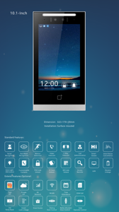 Tuya 10-Inch <strong>Android</strong> Touch Screen IP Intercom Video Door Phone Wired Video WiFi <strong>Network</strong> Intercom System Apartments IoT <strong>Solution</strong> - Product Image 3
