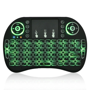 Miniteclado inalámbrico para videojuegos i8, 2,4G, retroiluminado, 3 colores, 7 colores - Product Image 2