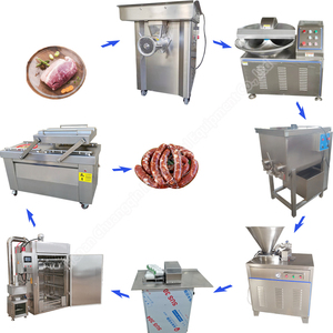 Sosis makinesi otomatik komple küçük ölçekli sosis üretim hattı/ger sosis makinesi - Product Image 3