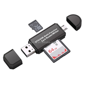 中国最畅销的二合一USB微型USB OTG SD TF读卡器写入器高速USB2.0读卡器SD适配器 - Product Image 2