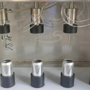 अर्थव्यवस्था प्रकार 4 सिर अर्ध स्वचालित कार्बोनेटेड पेय सोडा बीयर एल्युमिनियम कर सकते हैं कांच की बोतल भरने की मशीन - Product Image 5