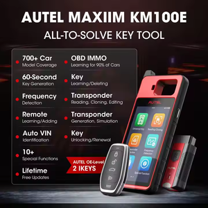 MaxiIM KM100 X KM100X macchina per programmazione di chiavi iphey programmatore Obd Scanner strumenti diagnostici per auto chiave programmatore - Product Image 6