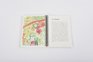 高品质印刷着色线-O小册子黑白印刷小册子150x210mm毫米期刊印刷书籍可爱 - Product Image 6