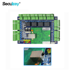 Controller TCP/IP a quattro porte C4 con sistema di gestione del controllo accessi Software con ingresso, tempo e presenza Wiegand 26 ~ 40bit - Product Image 6