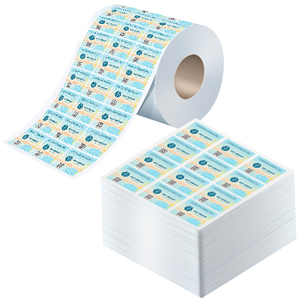 Customized Anti-counterfeiting Security Sticker with UV Fibers Paper Anti-Fake Security Adhesive Sticker - Product Image 6