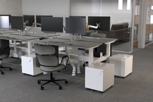 家庭办公室免费样品可调站立桌 & 电脑游戏和办公室学习 - Product Image 6