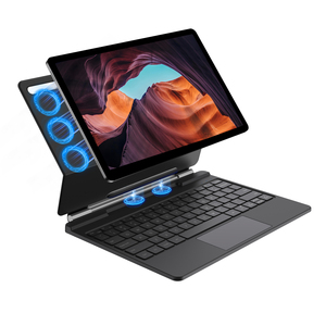 三星Galaxy Tab S7 + S8 + S9 + S10 + RGB背光平板键盘多键原厂新款半硅胶外壳 - Product Image 1