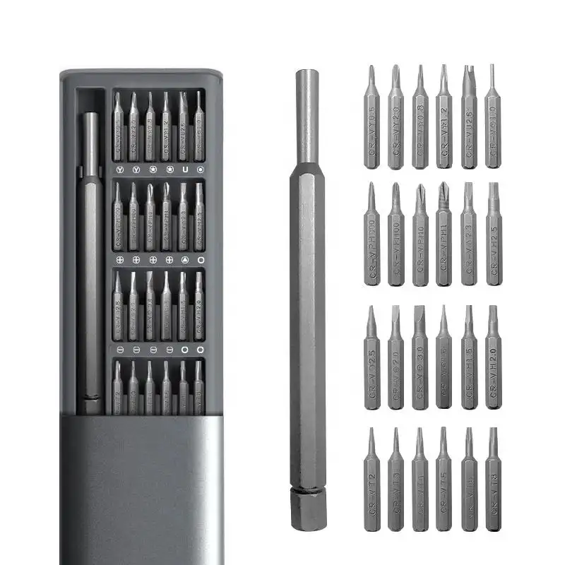 24 in1 vít điều khiển kit đa năng bit từ chính xác Screwdriver Set cho máy tính nhà công cụ sửa chữa