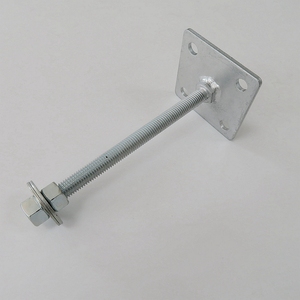 Encofrado de construcción de fabricación de Metal personalizado de fábrica Tipo U Cabeza de horquilla ajustable Base de gato de andamio de acero galvanizado - Product Image 5