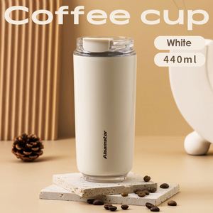 Aisamstar bán buôn 11/15OZ du lịch cốc Cà Phê Đôi tường thép không gỉ cốc cà phê cách điện cốc cà phê - Product Image 6