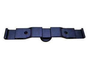 HOSHI HS-2 çift sıcak ayakkabı dağı uzatma Bar çift braketi ile 1/4 "konu DV DSLR kamera Smartphone için mikrofon LED ışık - Product Image 1