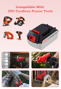 20V 3000毫安时锂离子18650锂离子充电电动工具电池组，适用于LB20 LBX20 LBXR20无绳电钻驱动器电池 - Product Image 6