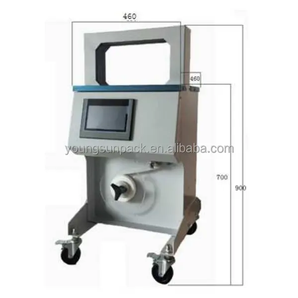 Automatic Strapping Machine OPP Film Band Paper Band Tape Banding Machine