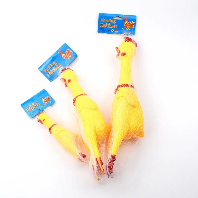 Jouets dentaires de poulet jaune, de haute qualité, pour animaux domestiques, jouet créatif, flambant neuf