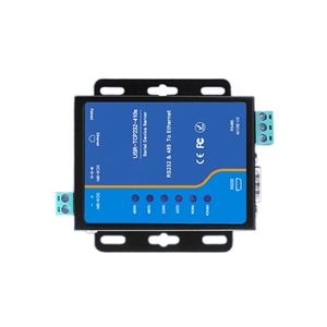 Server del dispositivo seriale RS232/RS485 a porte doppie USR-TCP232-410s modulo della porta Ethernet - Product Image 1
