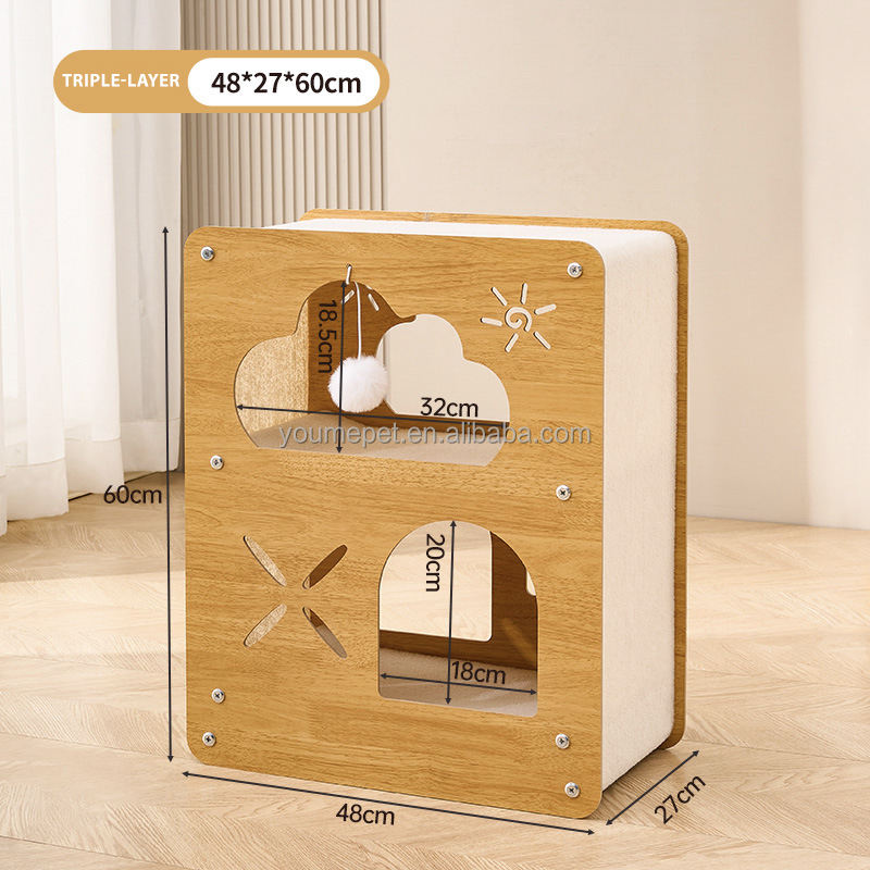 Panier pour chat triple épaisseur