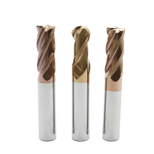 铣刀合金涂层钨钢刀具数控加工Hrc55立铣刀顶铣刀套件铣床刀具 - Product Image 1