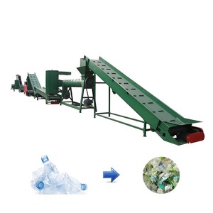 Otomatik atık PET Flakes şişe geri dönüşüm çamaşır ipi Pet kırma geri dönüşüm ve iyi fiyat ile çamaşır ipi geri dönüşümlü Pet - Product Image 1