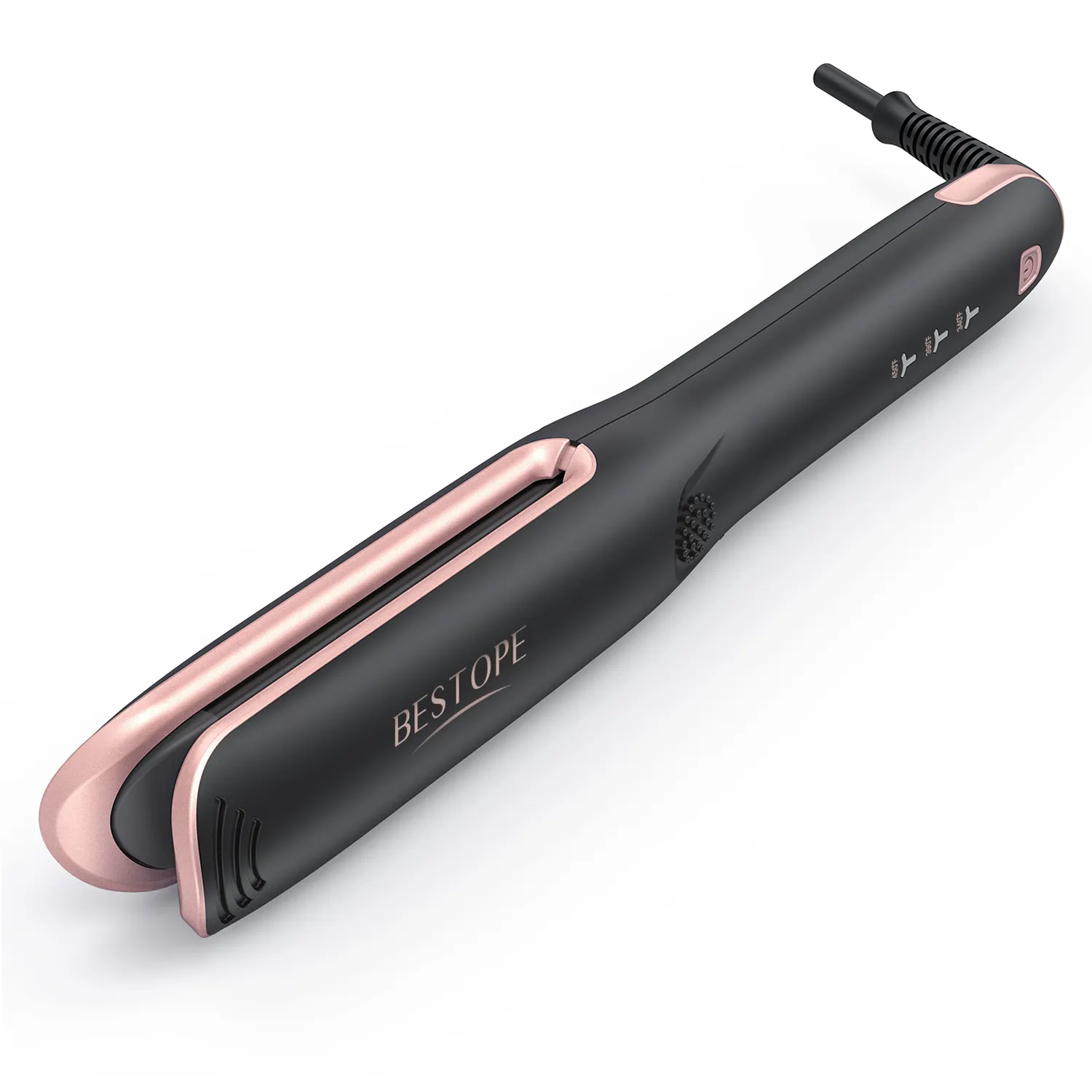 Bestope cordless mini iron professional travelling power banks chargers ceramic flat iron professional portable hair straighter