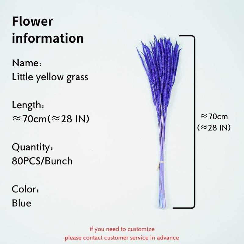 Blue (Qty: 80PCS/bundle) with a total length of 28 inches