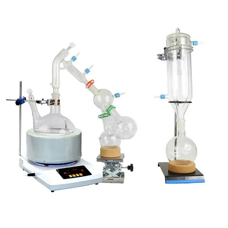 Glass Joints Science Kit Vacuum Laboratory Short Path Distillation Path