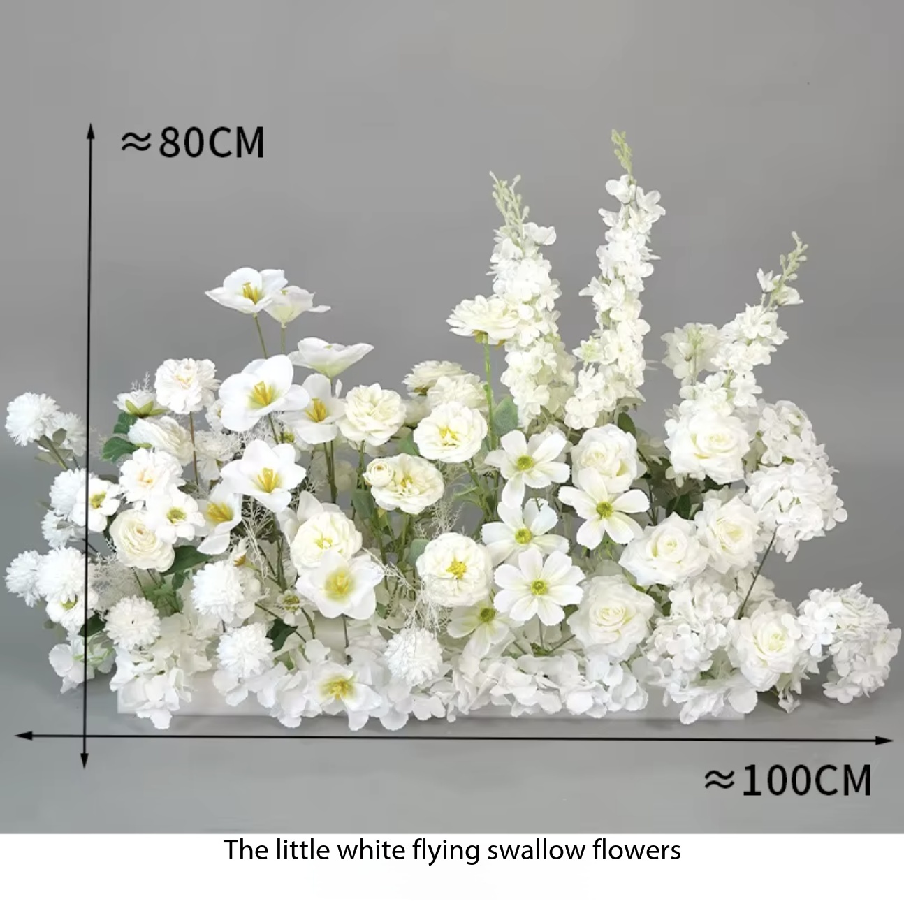 1_Arrangement de sol petite hirondelle blanche