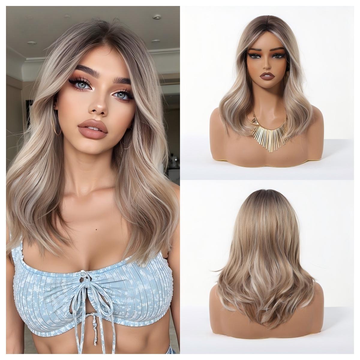 Ombre ash brown