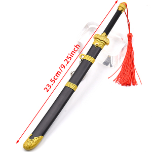 2025高品质可定制中国古代风格剑模型钥匙扣，带弹出式玩具剑 - Product Image 5