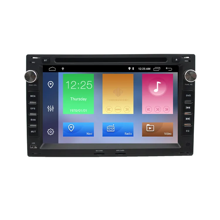 ZYCGOTEC Android 12 Car Radio DVD For Peugeot 307 VW PASSAT B5 JETTA BORA GOLF 4 POLO MK5 MK4 MK3 T5 Multimedia Player GPS Navi