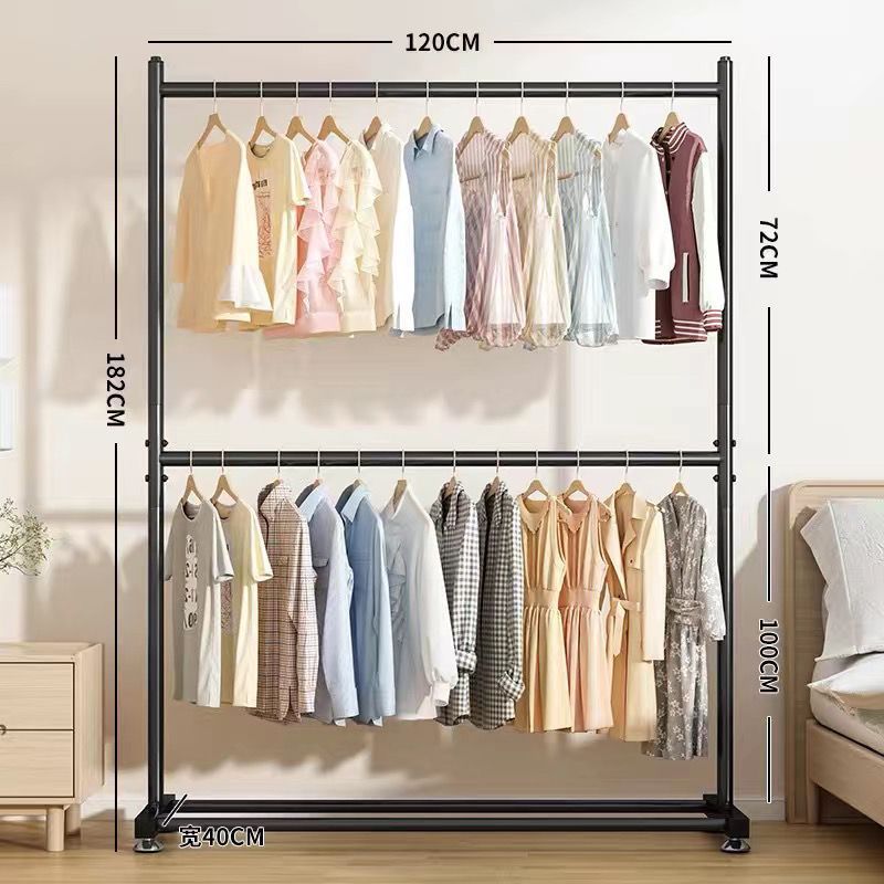 180cm tall, 120cm long, black
