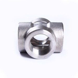 用于油气管道系统的ASME B16 11认证螺纹交叉NPT连接 - Product Image 4