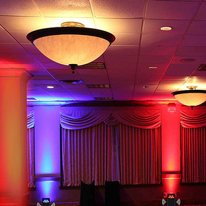 Uplights pil kablosuz 4x18 Prolights kablosuz LED Uplighter 4x18W Uplight RGBW disko aydınlatma LED Par Can sahne ışıkları - Product Image 6