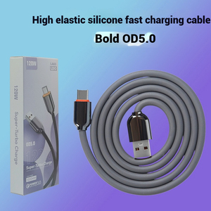 高品质数据线<span class=keywords><strong>Usb</strong></span> <span class=keywords><strong>2</strong></span> <span class=keywords><strong>0</strong></span>型电缆快速充电OD0.5厚电话电缆OPPO查找X7 X8 X8U