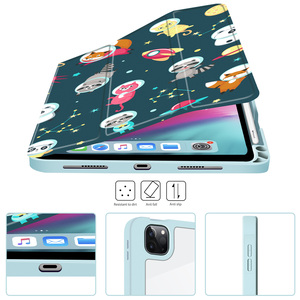 Özel tasarım IMD TPU kılıf Apple iPad için Pro 12.9 Air5 10.9 akıllı kapak iPad 10 için iPadpro için deri kılıf - Product Image 4