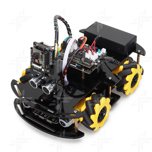 Kit robotici Open Source 328P di fabbrica programmazione stelo fai da te educazione ESP32 CAM controllo Wireless Code practice Kit di avviamento Robot - Product Image 2