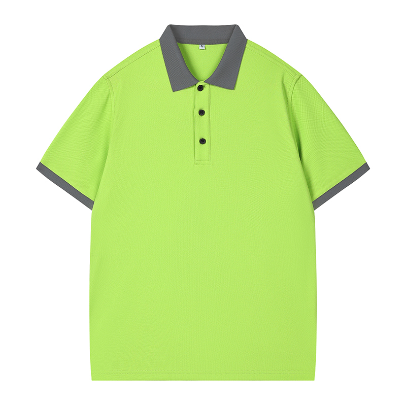 verde brillante y gris