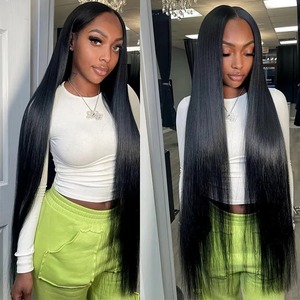 100% <strong>Remy</strong> Human Hair Extensions 30-<strong>Inch</strong> Natural Brazilian <strong>12</strong> Lace Extension Weft 100% Straight 100% Human Hair Weave Bundles - Product Image 6