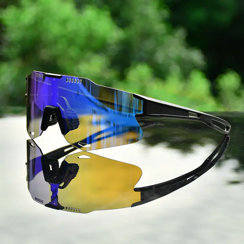 2023 спортивные солнцезащитные очки с 3 линзами