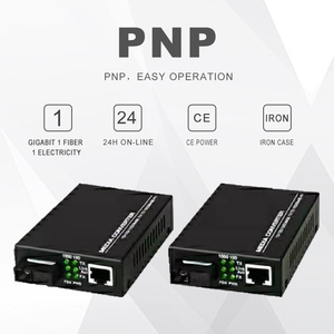 Ethernet Media Converterシングルモード光ファイバトランシーバRJ45 QoS 1ファイバ1電気モデル - Product Image 6