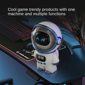 Smart BT Stereo Astronaut <strong>DODO</strong> Bluetooth Smart AI Interactive Audio Clock Alarm Clock Speaker Creative <strong>Gift</strong> - Product Image 6